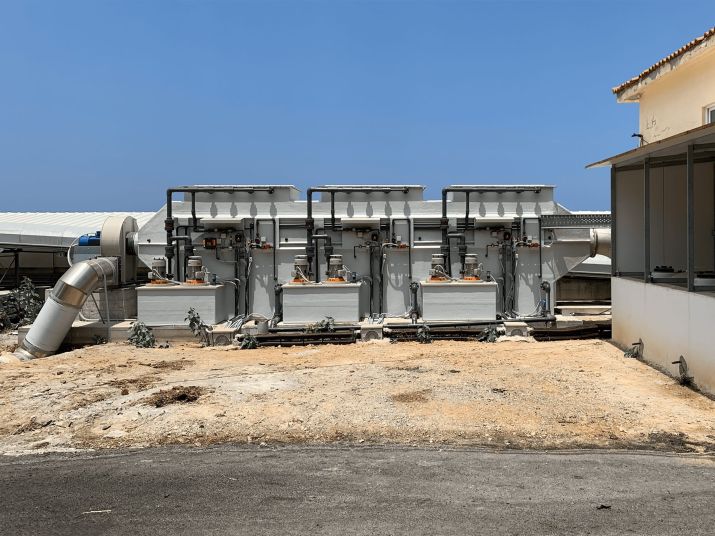 Kompostierung Rethymnon / Griechenland