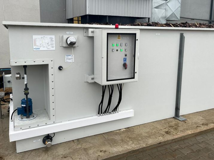 Milchproduktionsanlage in Polen