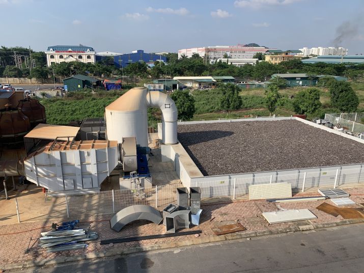 Tabakindustrie Anlage