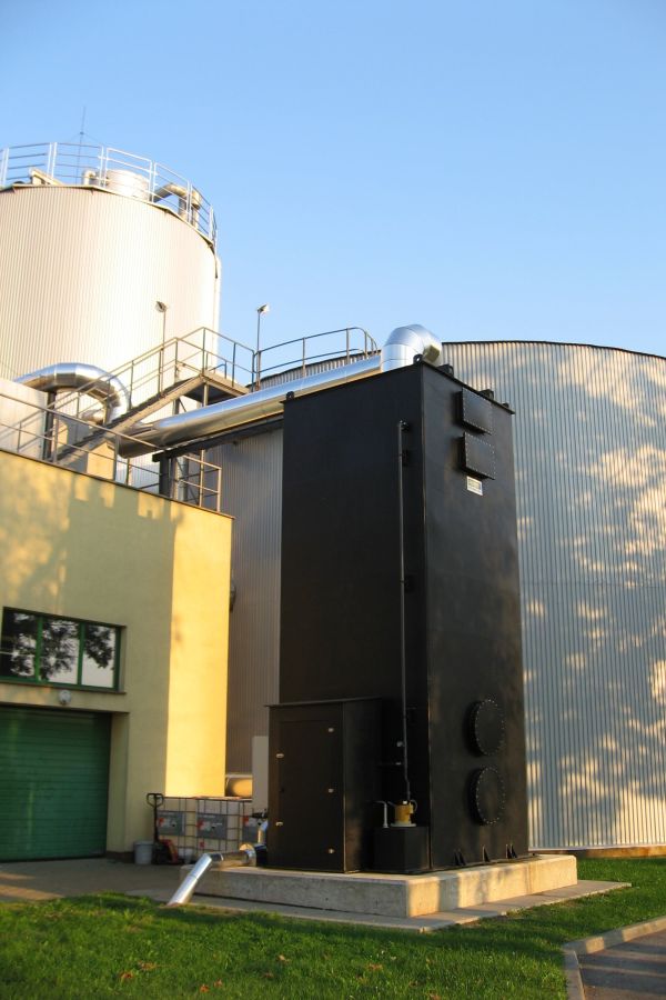 Biotricklingfilter Anlage