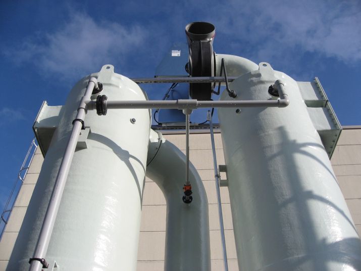 Gegenstromwäscher Anlage