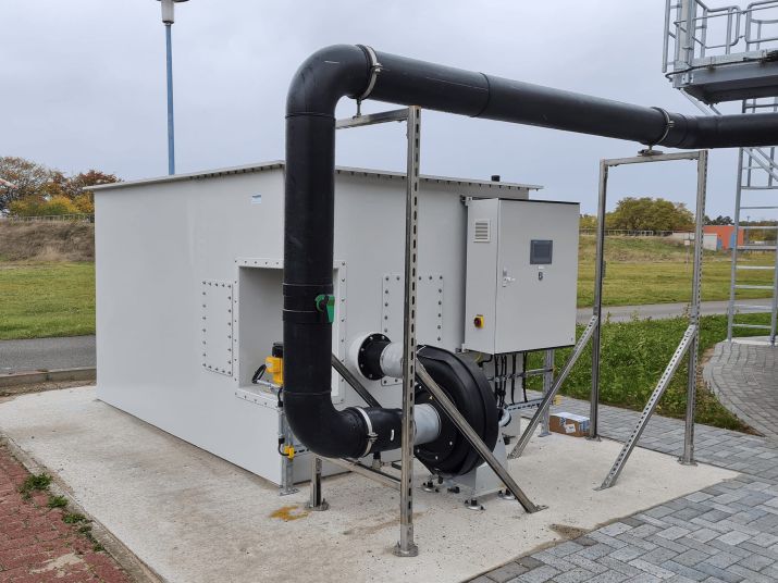 Kläranlage Cottbus / Deutschland