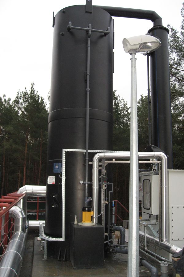 Biotricklingfilter Anlage