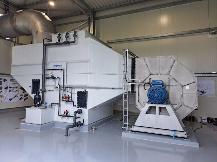 Kreuzstromwäscher Anlage