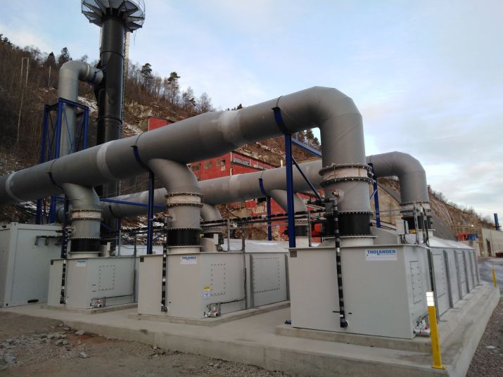 Chemische Industrie Anlage